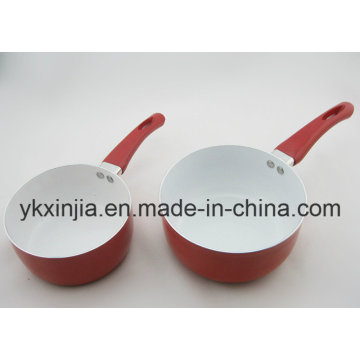 Utensilios de cocina Salsa de aluminio Pan Milk Pot Cookware